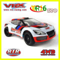 Venda quente escala 1/16 4WD brushless elétrico do rc modelo de carro